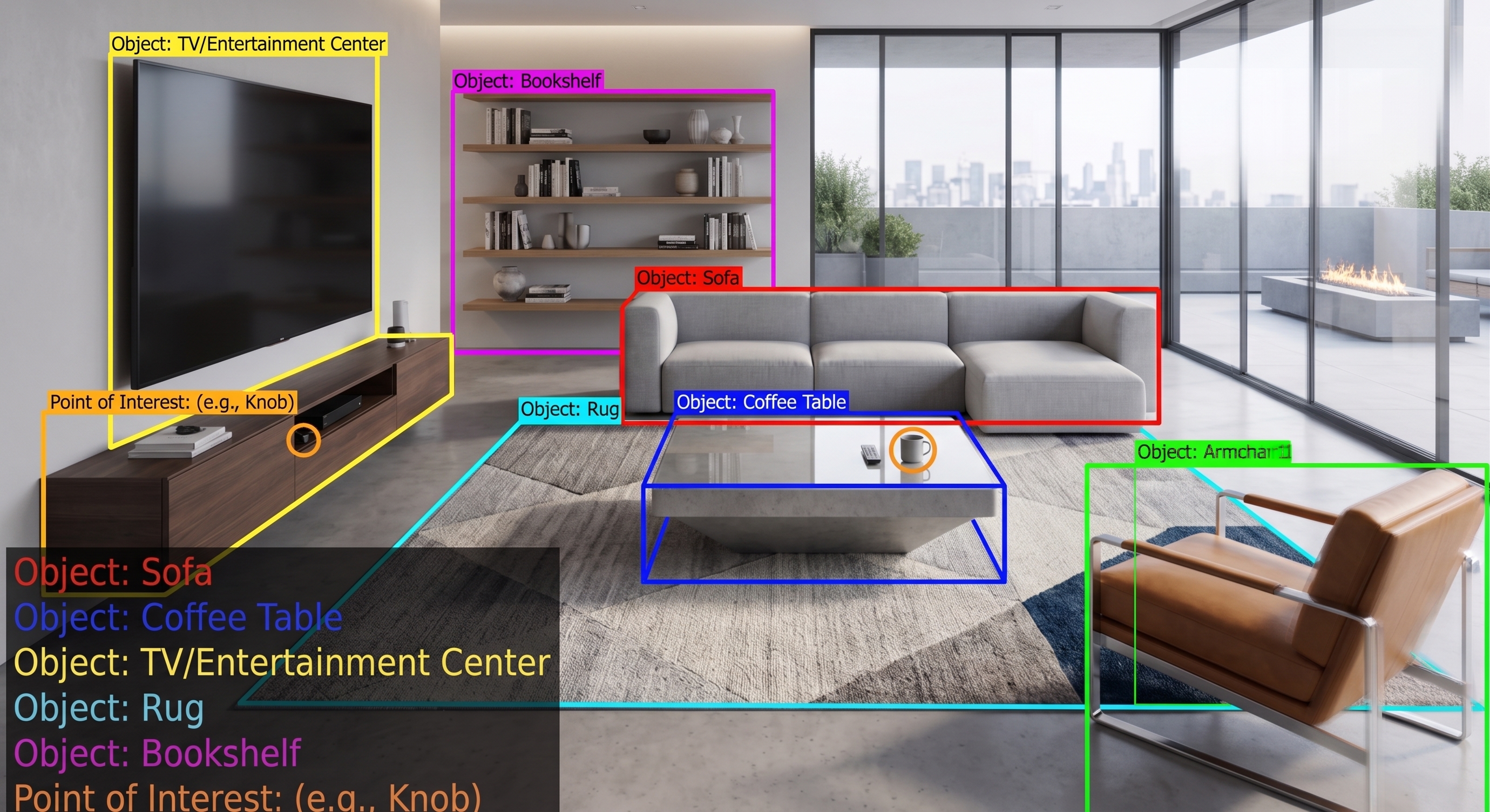 Dense annotation